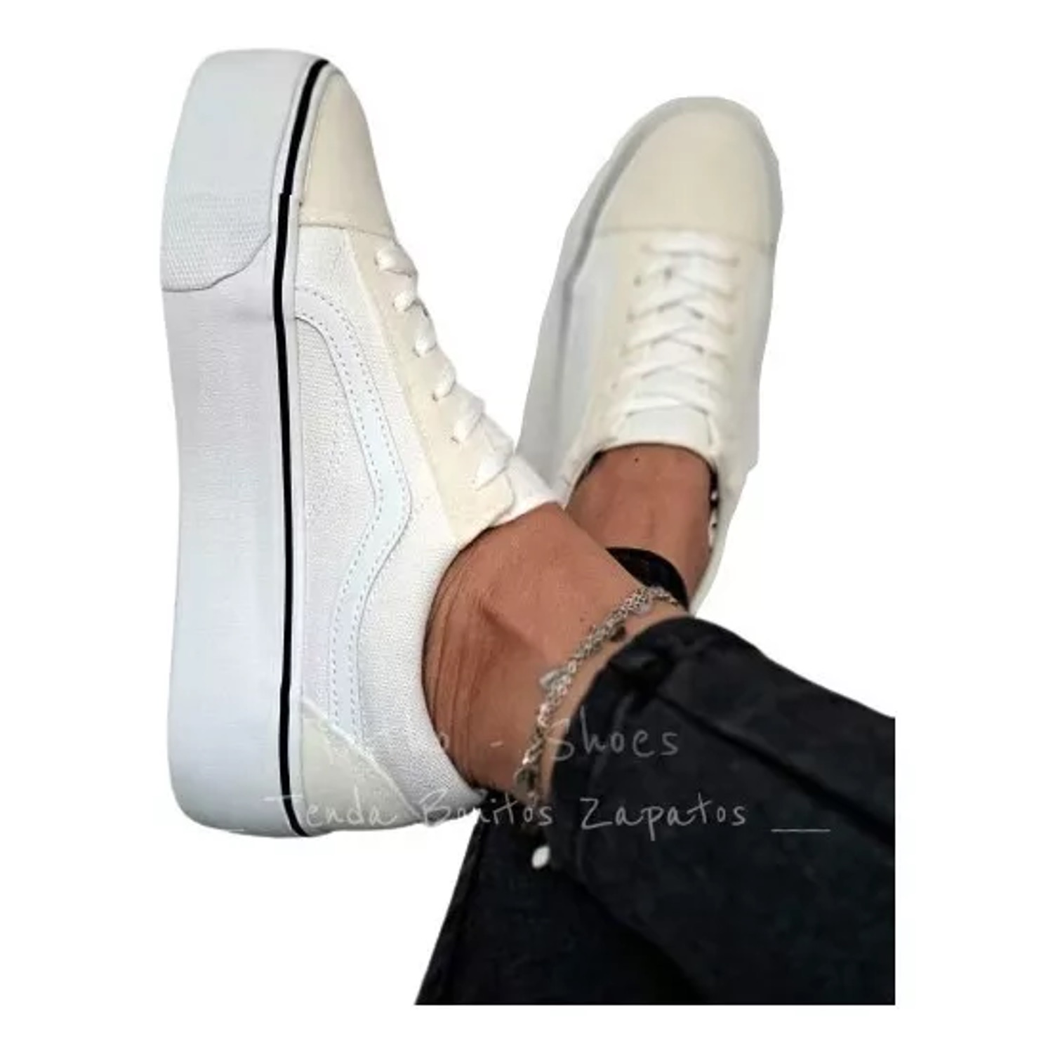 ZAPATILLA ESTILO VANS BEIG