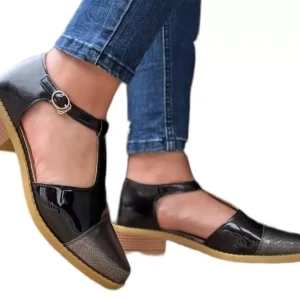 ZAPATO NEGRO ABIERTO